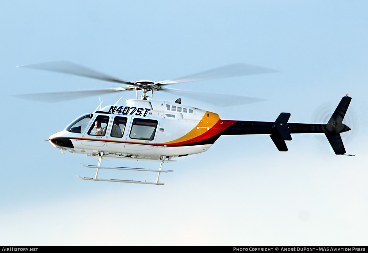 Aircraft Photo of N407ST | Bell 407 | AirHistory.net #608923
