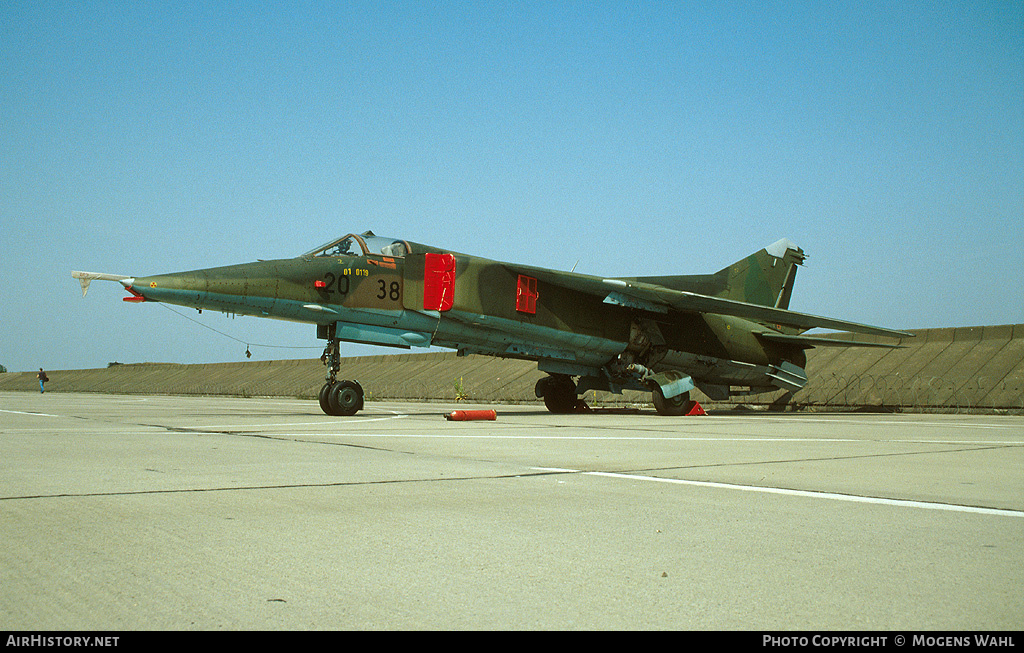 Aircraft Photo of 2038 | Mikoyan-Gurevich MiG-23BN | Germany - Air Force | AirHistory.net #608925