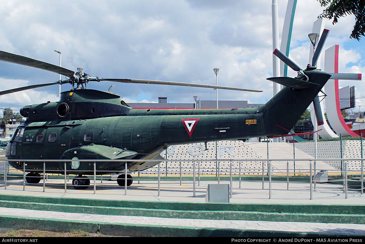 Aircraft Photo of 1051 | Aerospatiale SA-330J Puma | Mexico - Air Force | AirHistory.net #608930