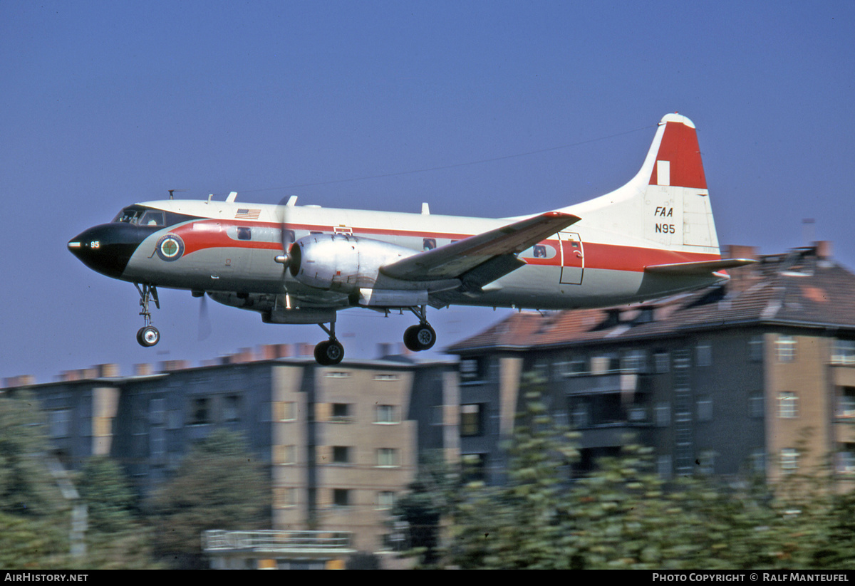 Aircraft Photo of N95 | Convair ET-29C | FAA - Federal Aviation Administration | AirHistory.net #608955