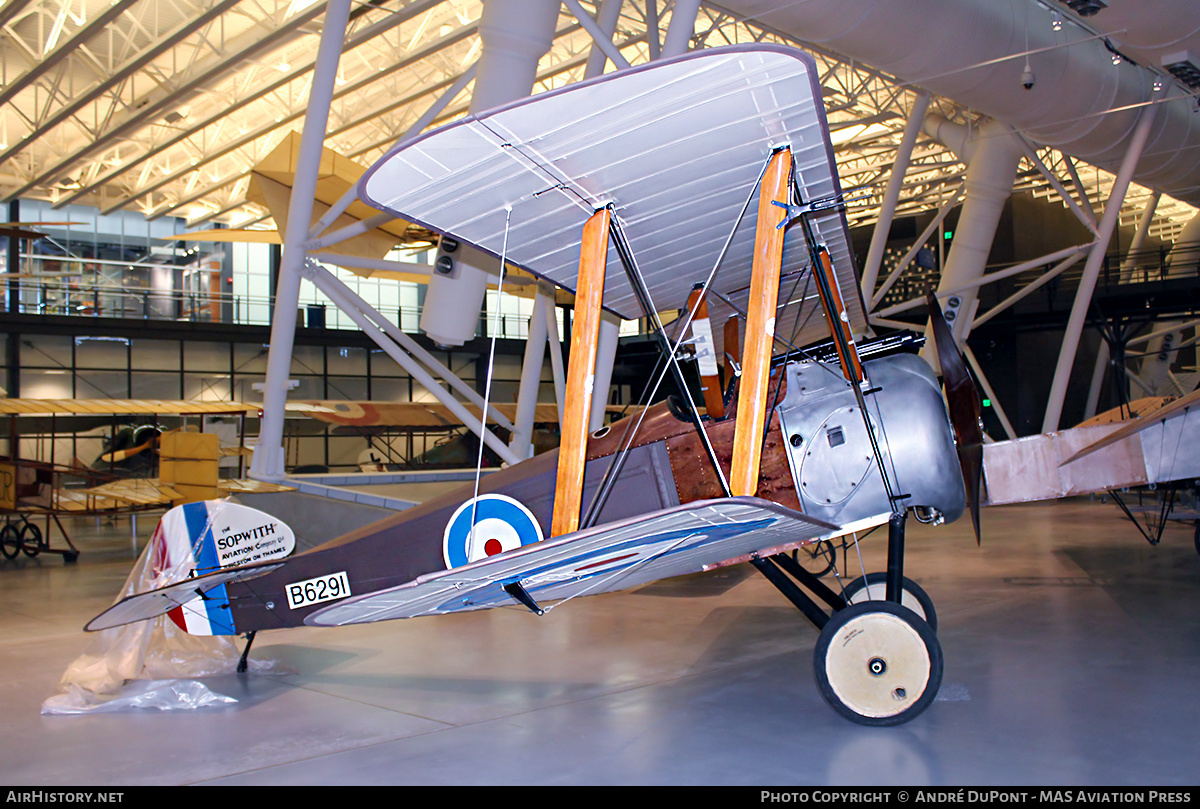 Aircraft Photo of B6291 / G-ASOP | Sopwith F-1 Camel (replica) | UK - Air Force | AirHistory.net #608963