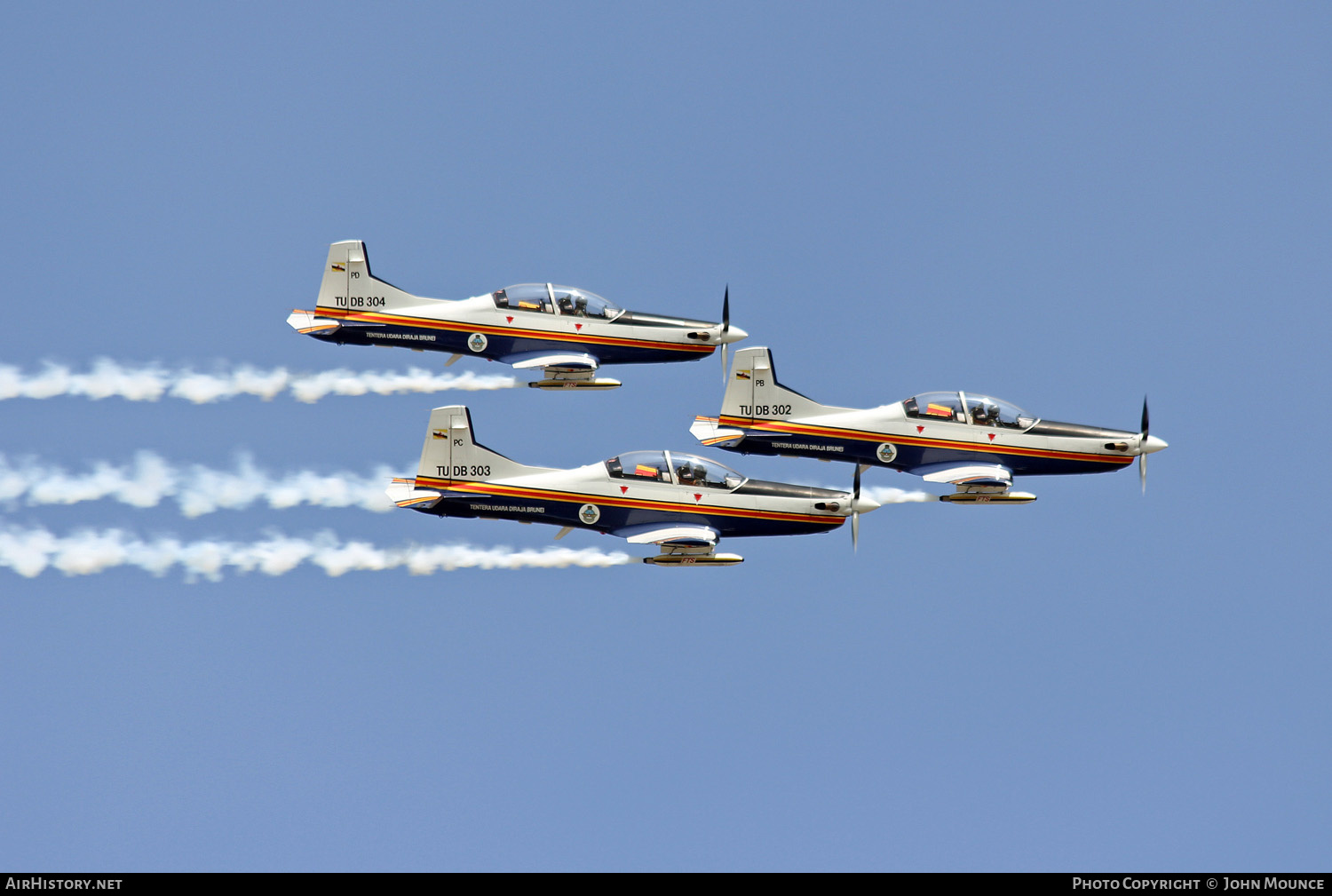 Aircraft Photo of TUDB302 | Pilatus PC-7 MkII | Brunei - Air Force | AirHistory.net #608974