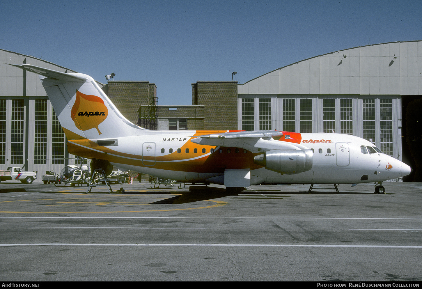 Aircraft Photo of N461AP | British Aerospace BAe-146-100 | Aspen Airways | AirHistory.net #608980