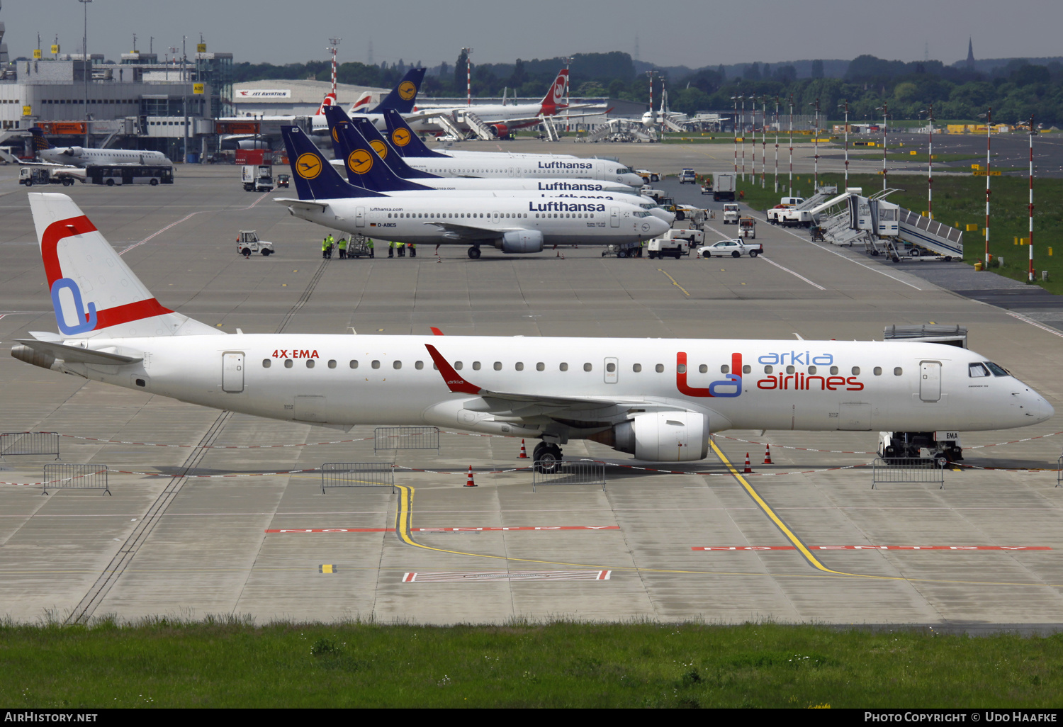 Aircraft Photo of 4X-EMA | Embraer 195LR (ERJ-190-200LR) | Arkia Israeli Airlines | AirHistory.net #608981