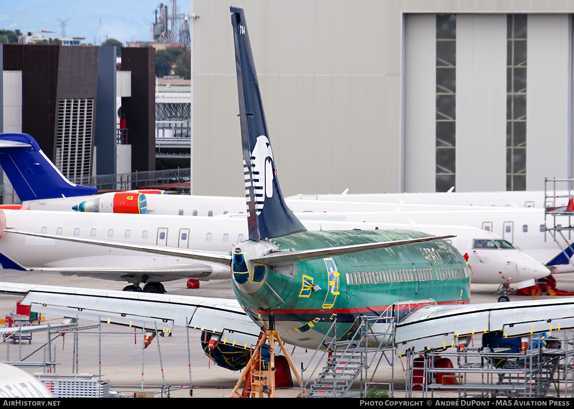 Aircraft Photo of N784XA | Boeing 737-752 | AeroMéxico | AirHistory.net #609003