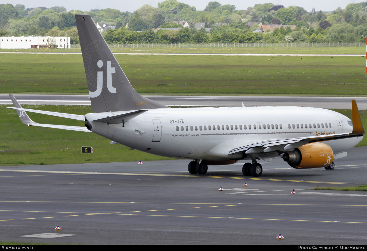 Aircraft Photo of OY-JTZ | Boeing 737-73S | Jettime | AirHistory.net #609005