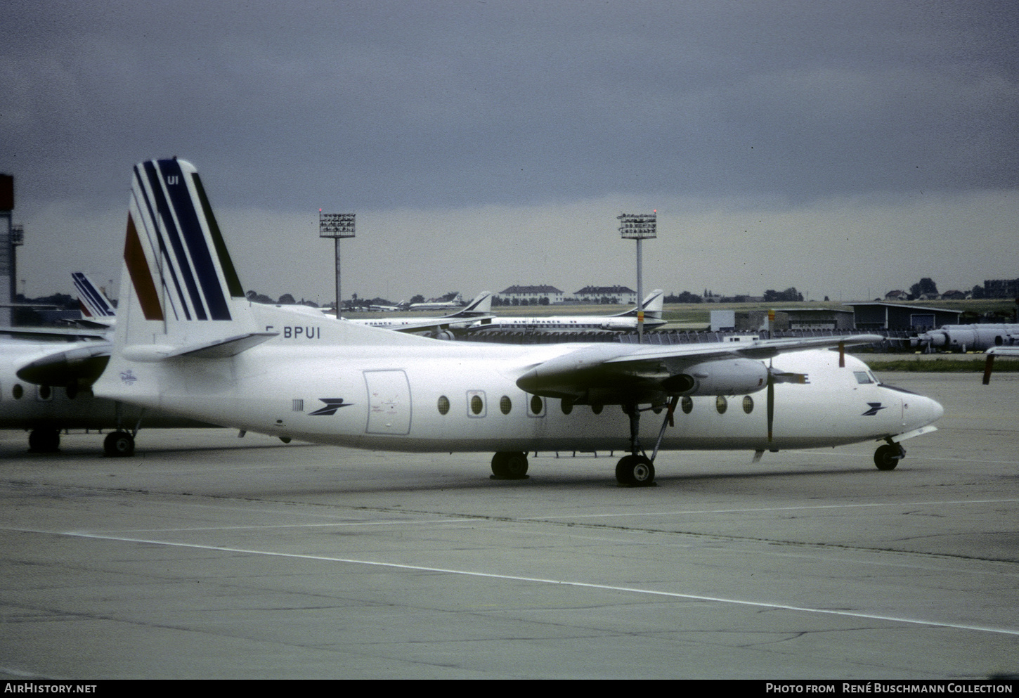 Aircraft Photo of F-BPUI | Fokker F27-500 Friendship | La Poste | AirHistory.net #609013