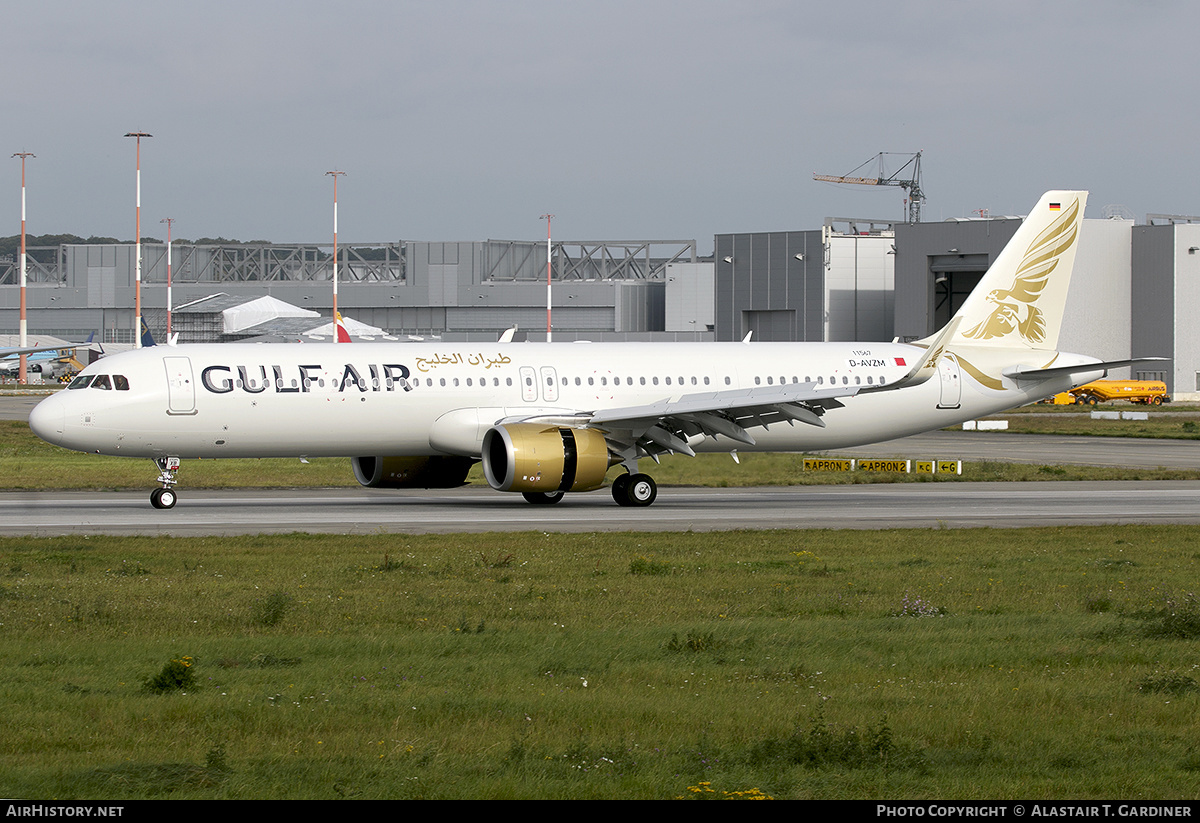 Aircraft Photo of D-AVZM | Airbus A321-253NX | Gulf Air | AirHistory.net #609015