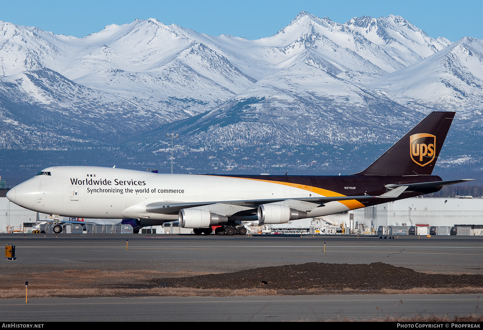 Aircraft Photo of N576UP | Boeing 747-44AF/SCD | United Parcel Service - UPS | AirHistory.net #609019