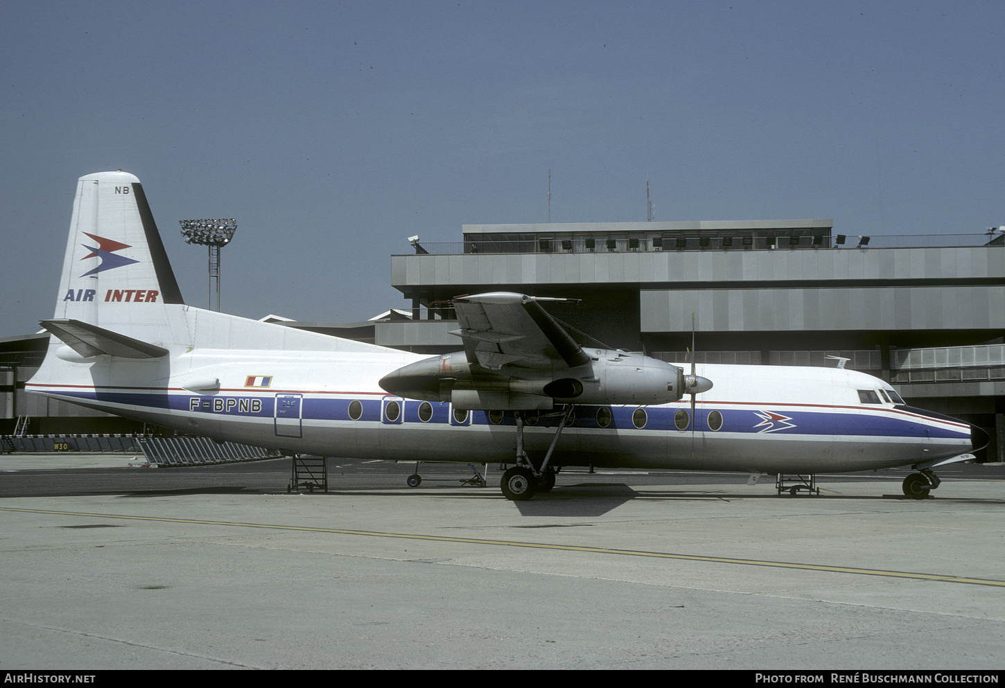 Aircraft Photo of F-BPNB | Fokker F27-500 Friendship | Air Inter | AirHistory.net #609023