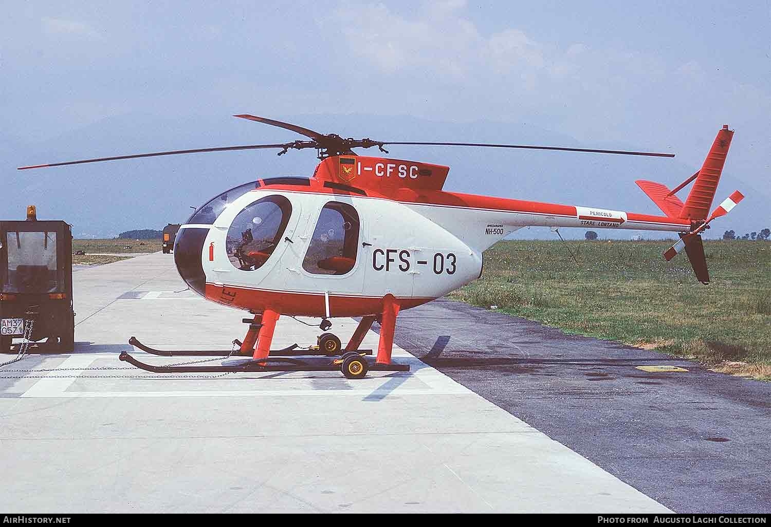 Aircraft Photo of I-CFSC | Bredanardi-Hughes NH-500 | Italy - Corpo Forestale (CFS) | AirHistory.net #609029