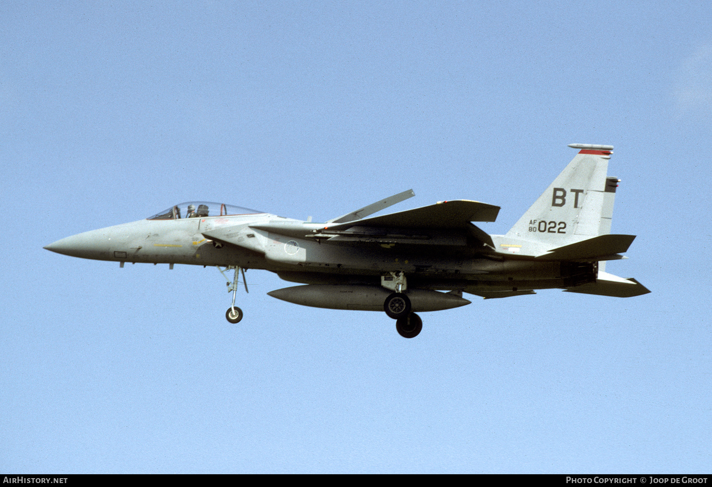Aircraft Photo of 80-0022 / AF80-022 | McDonnell Douglas F-15C Eagle | USA - Air Force | AirHistory.net #609033
