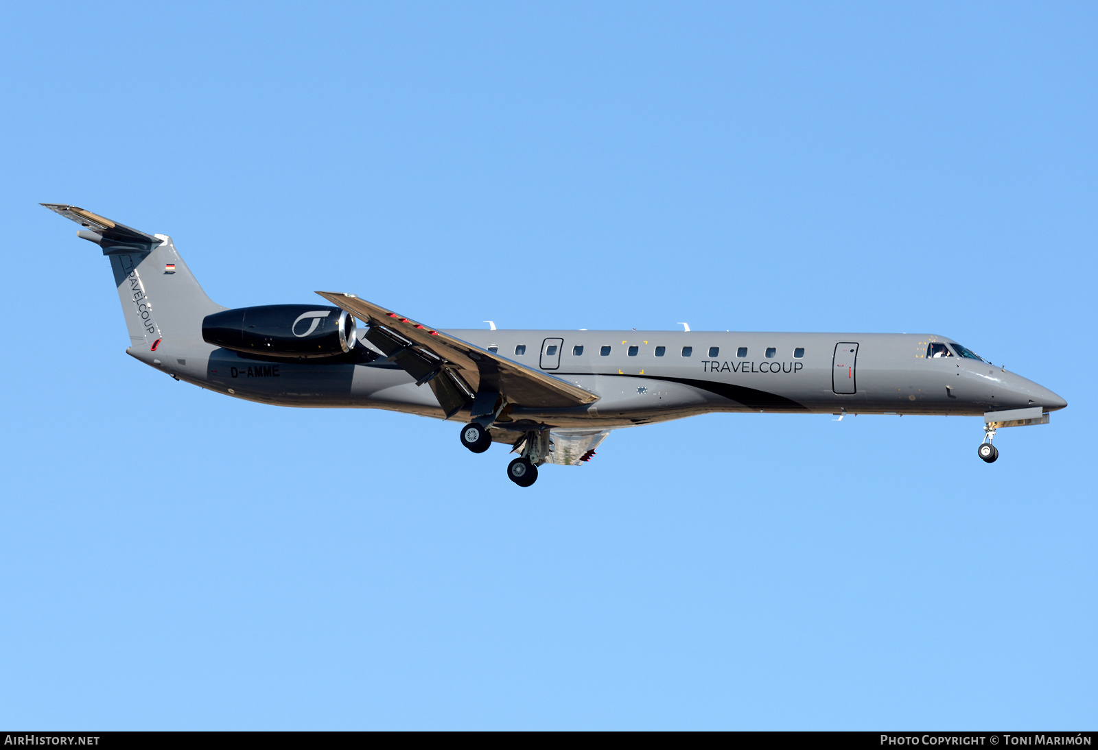 Aircraft Photo of D-AMME | Embraer ERJ-145EP (EMB-145EP) | Travelcoup | AirHistory.net #609043