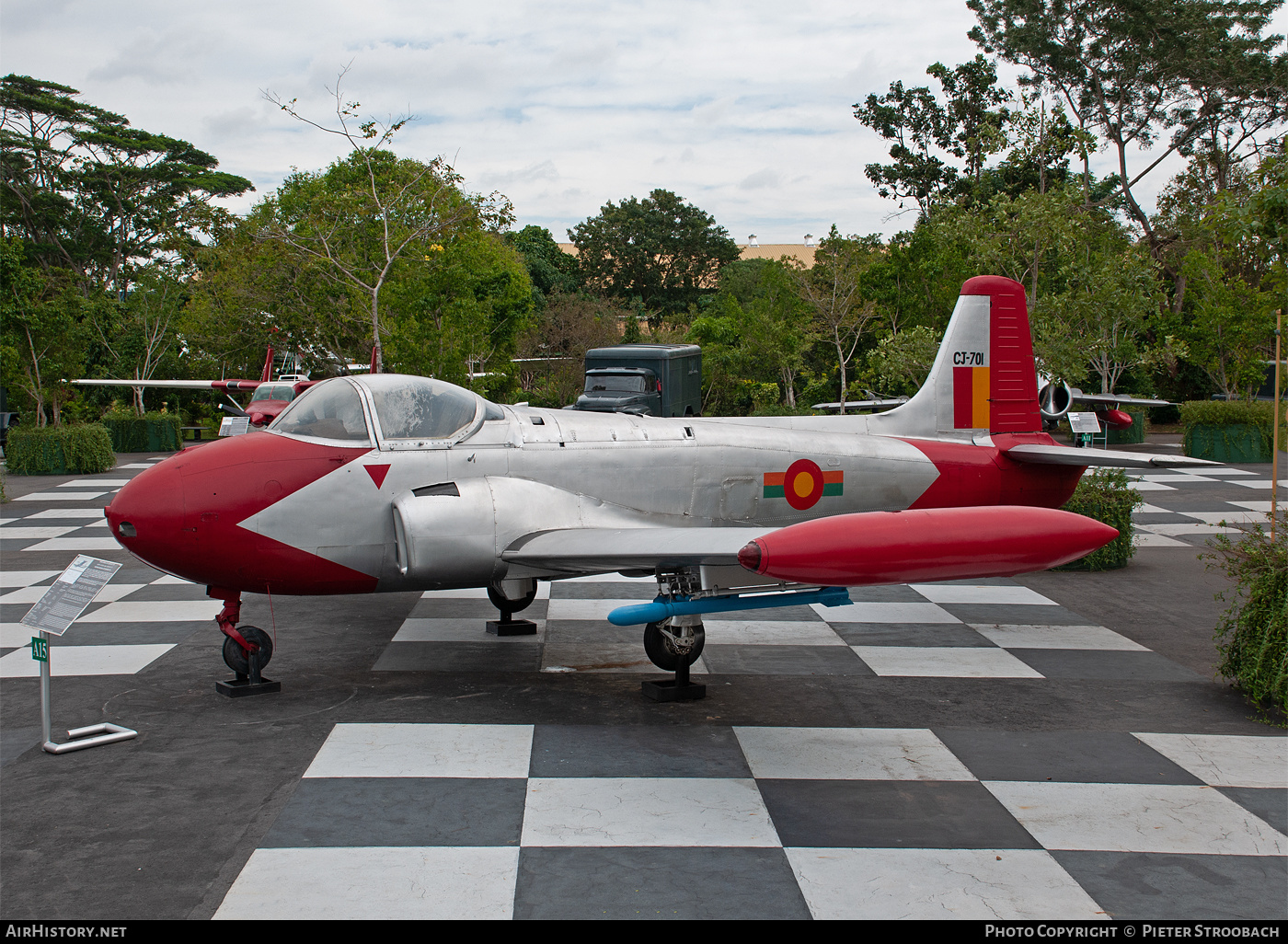 Aircraft Photo of CJ701 | Hunting P.84 Jet Provost Mk.51 | Ceylon - Air Force | AirHistory.net #609048