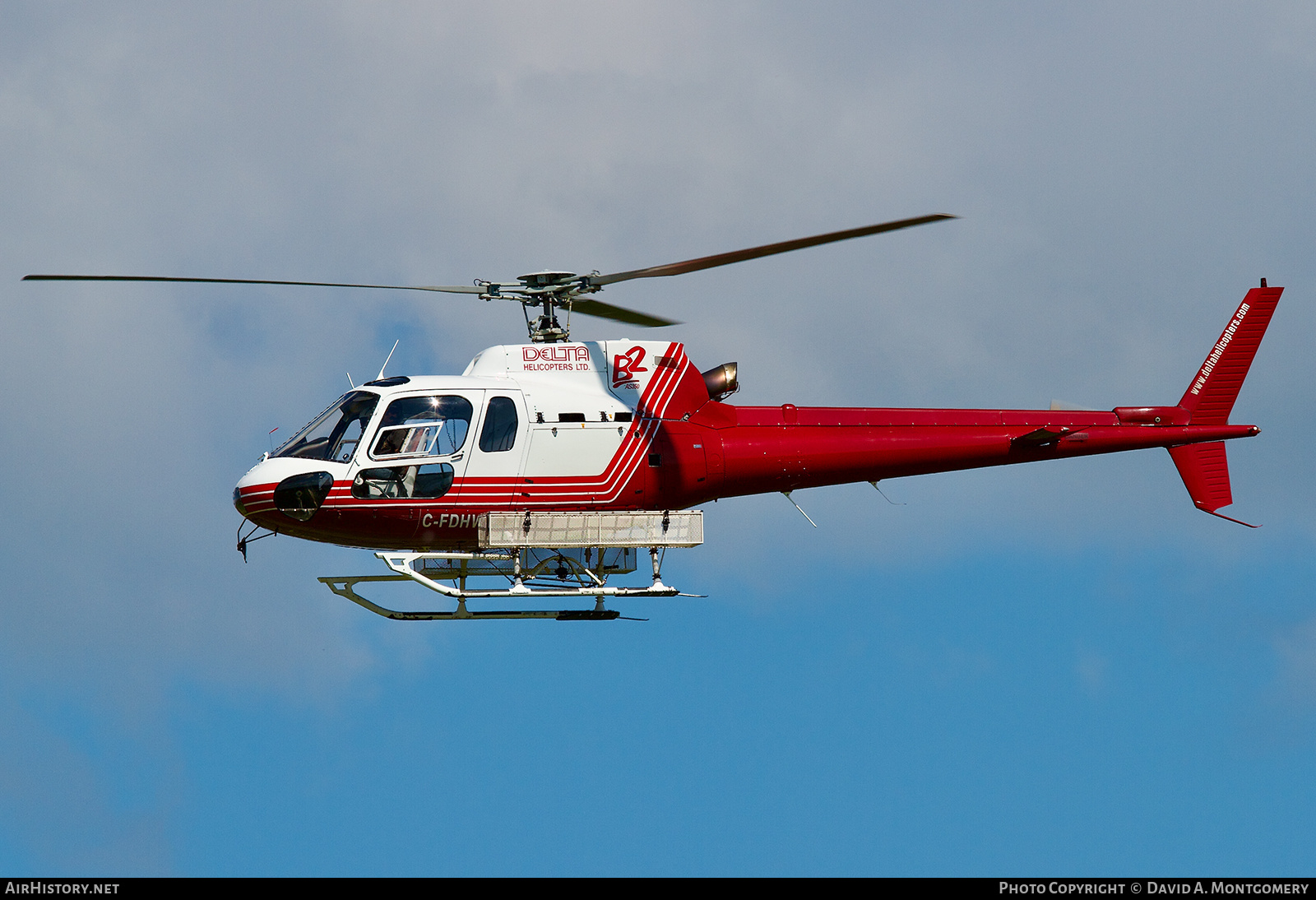 Aircraft Photo of C-FDHW | Aerospatiale AS-350B-2 Ecureuil | Delta Helicopters | AirHistory.net #609051