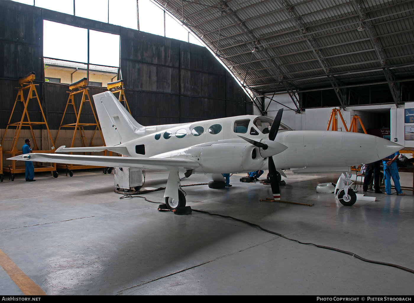 Aircraft Photo of SPR-2101 | Cessna 421C Golden Eagle | Sri Lanka - Air Force | AirHistory.net #609058
