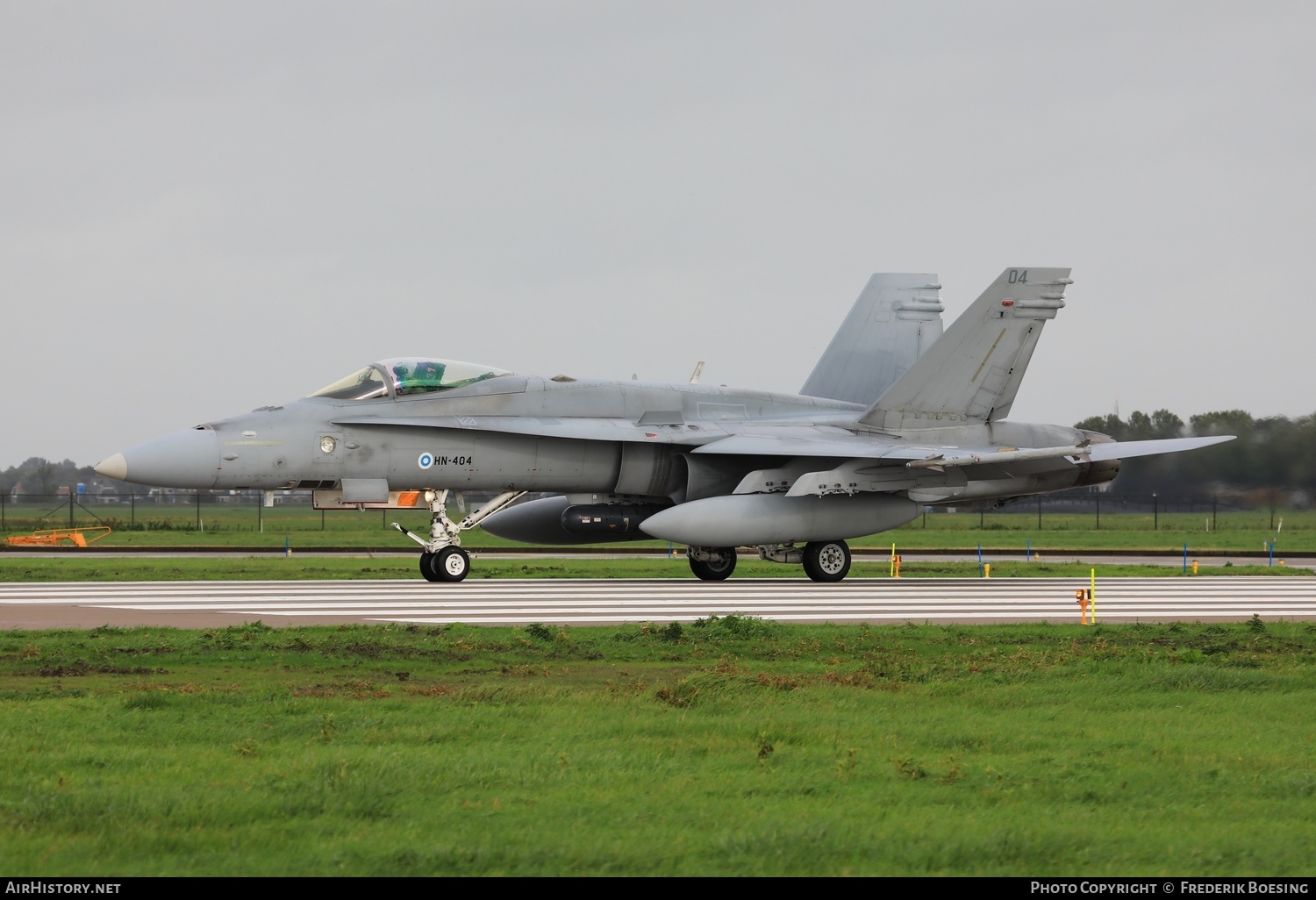 Aircraft Photo of HN-404 | McDonnell Douglas F/A-18C Hornet | Finland - Air Force | AirHistory.net #609062