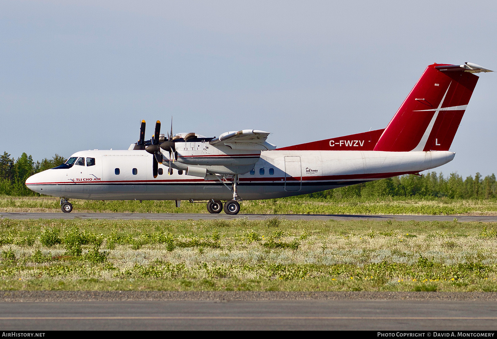 Aircraft Photo of C-FWZV | De Havilland Canada DHC-7-103 Dash 7 | Tli Cho Air | AirHistory.net #609072