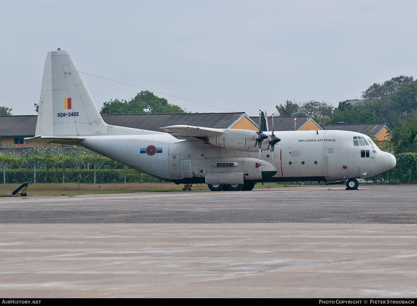 Aircraft Photo of SCH-3402 | Lockheed C-130K Hercules (L-382) | Sri Lanka - Air Force | AirHistory.net #609073