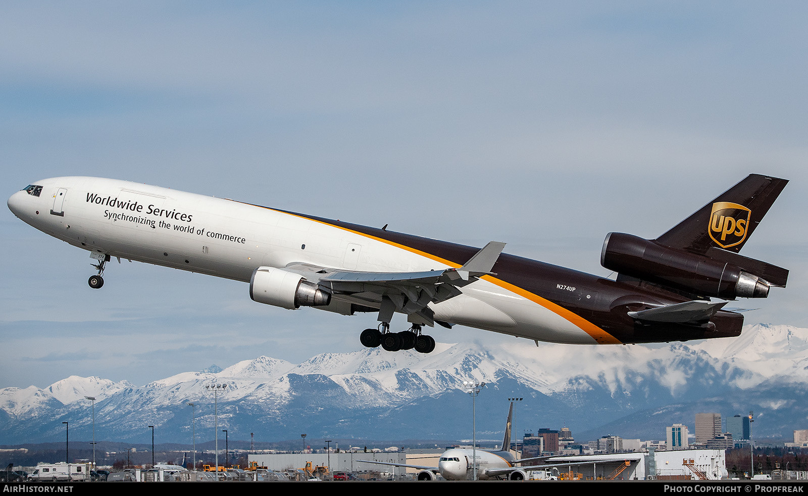 Aircraft Photo of N274UP | McDonnell Douglas MD-11F | United Parcel Service - UPS | AirHistory.net #609102