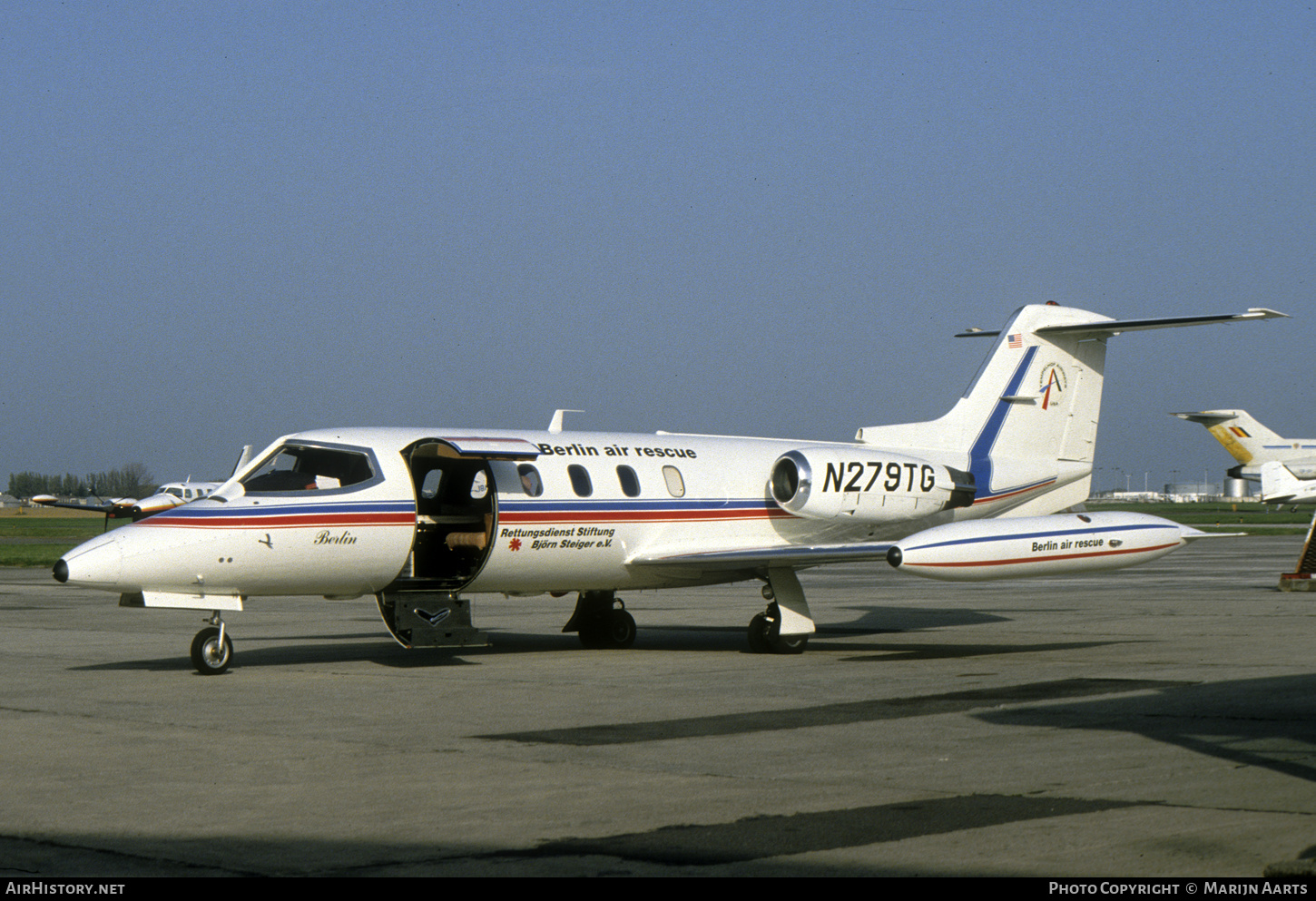 Aircraft Photo of N279TG | Gates Learjet 25D | Berlin Air Rescue | AirHistory.net #609103