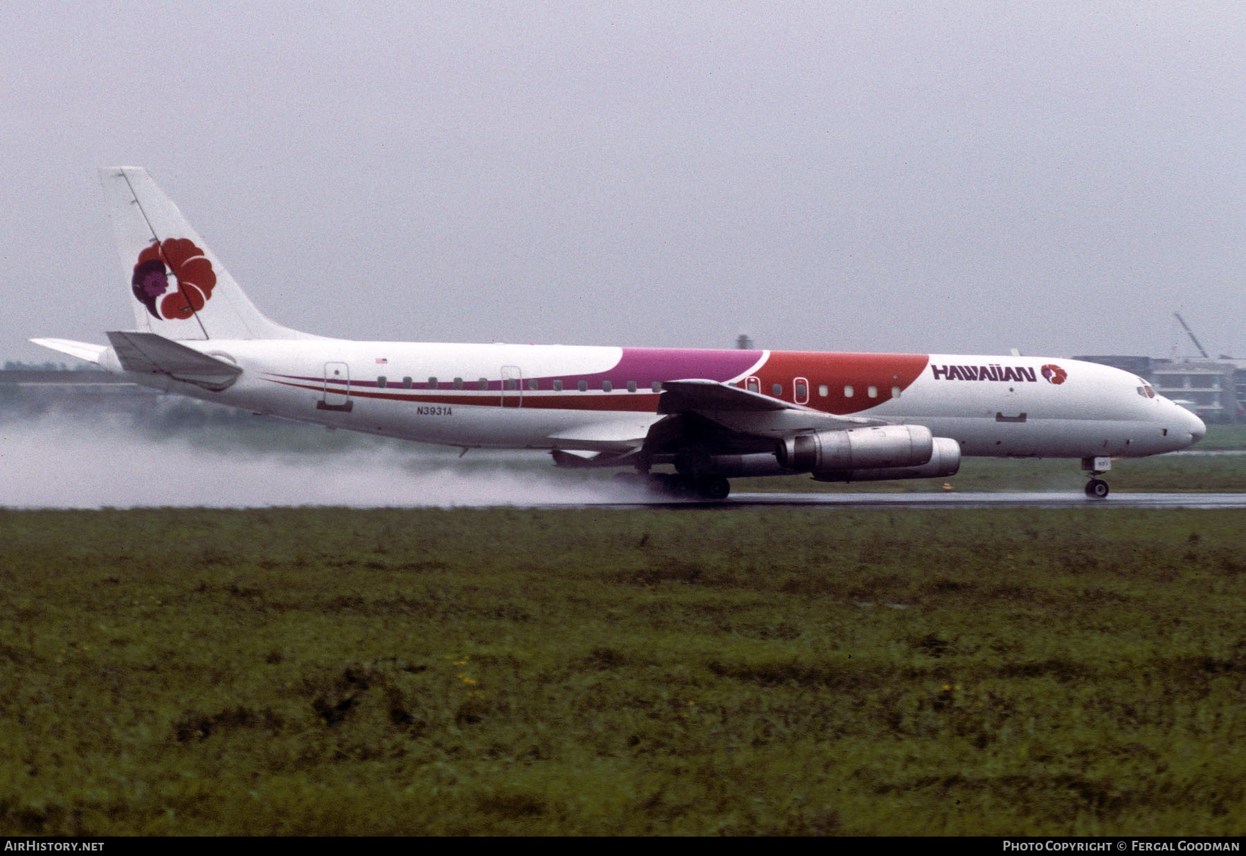 Aircraft Photo of N3931A | McDonnell Douglas DC-8-62H/CF | Hawaiian Airlines | AirHistory.net #609127