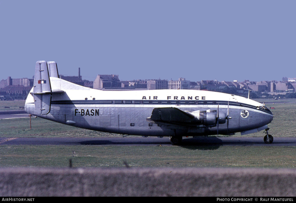 Aircraft Photo of F-BASN | Bréguet 763 Provence | Air France | AirHistory.net #609137