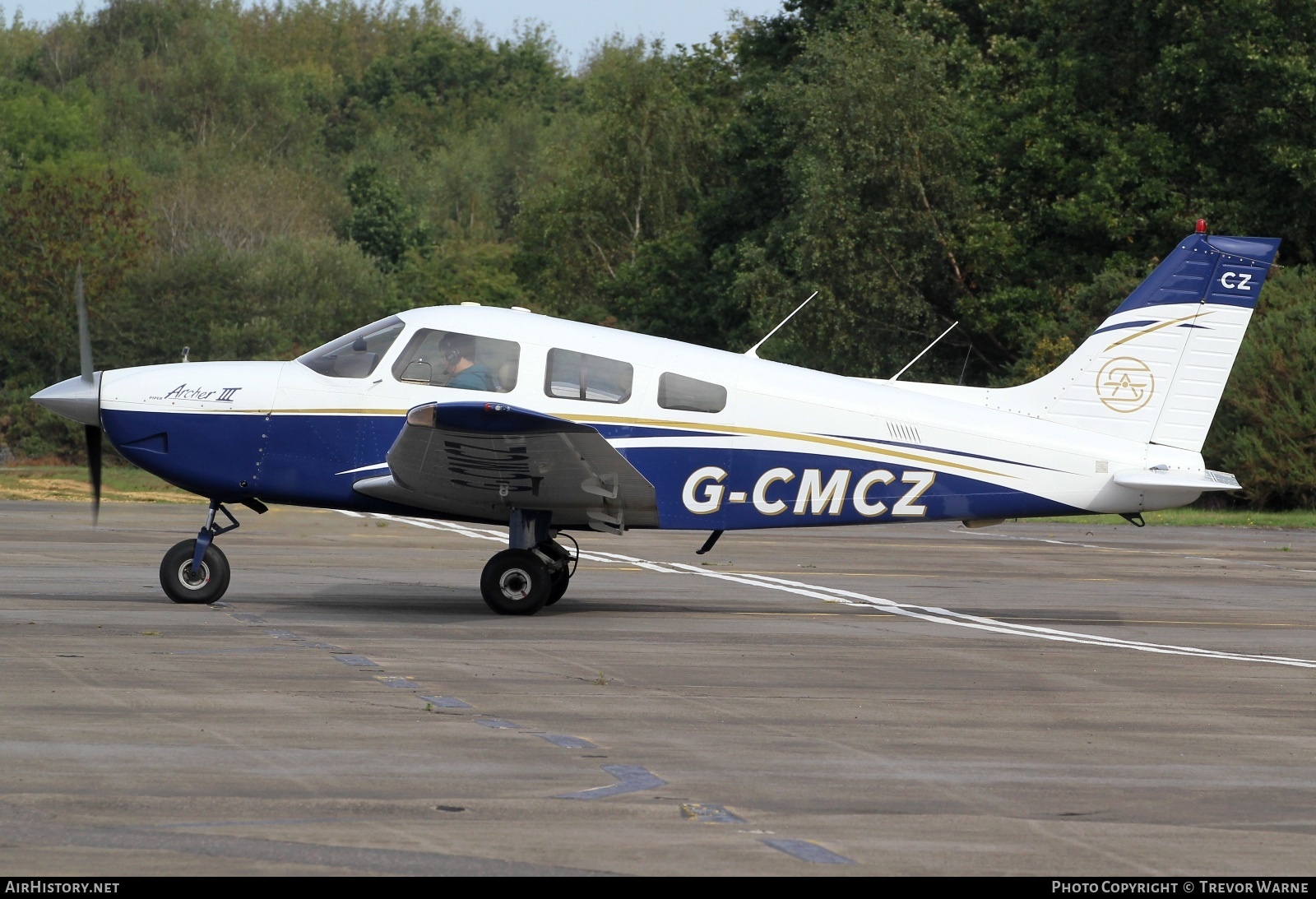 Aircraft Photo of G-CMCZ | Piper PA-28-181 Cherokee Archer III | AirHistory.net #609146