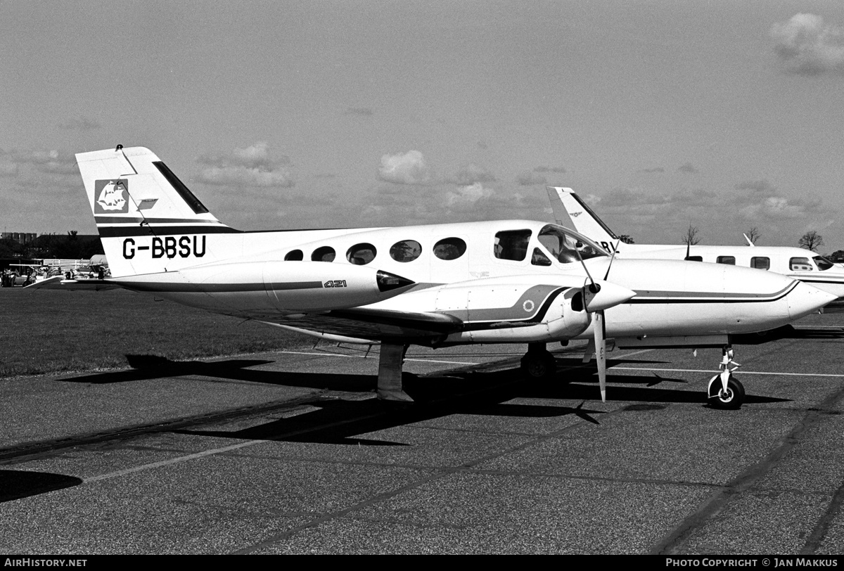 Aircraft Photo of G-BBSU | Cessna 421B Golden Eagle | AirHistory.net #609155
