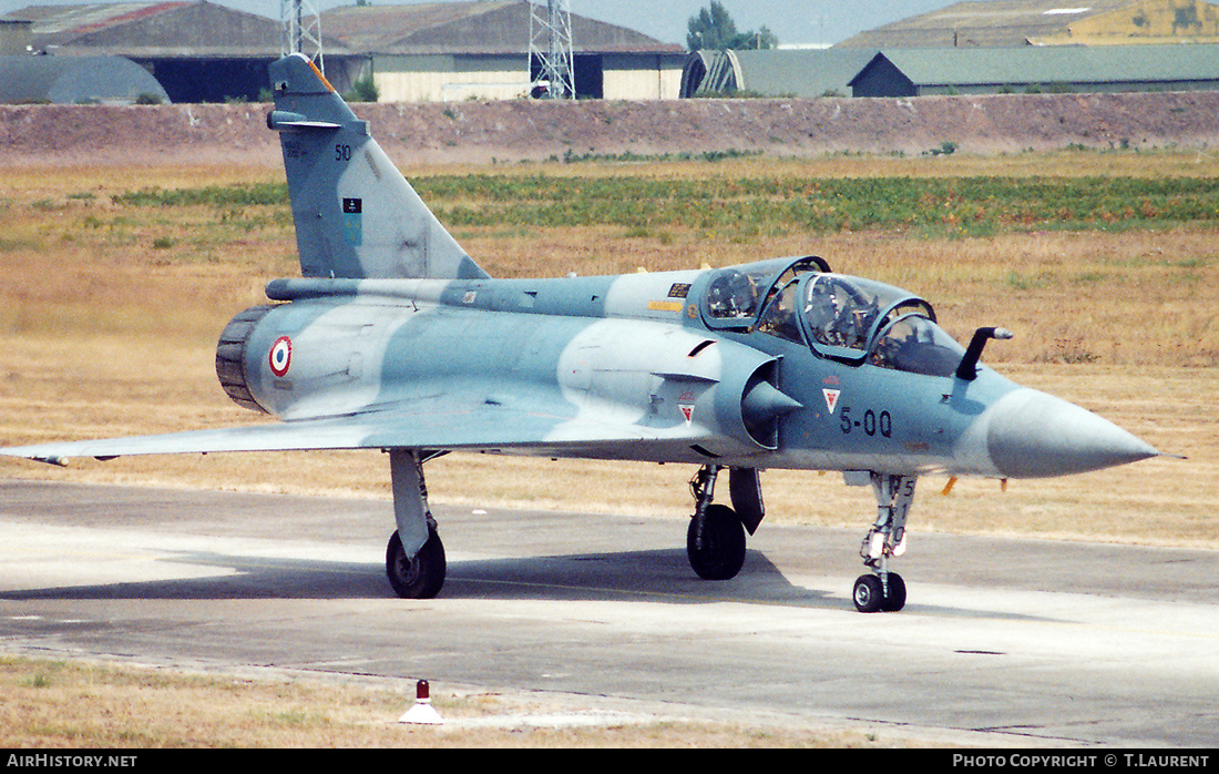 Aircraft Photo of 510 | Dassault Mirage 2000B | France - Air Force | EC 2/5 | AirHistory.net #609165