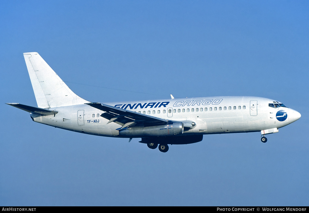 Aircraft Photo of TF-ABJ | Boeing 737-210C | Finnair Cargo | AirHistory.net #609173
