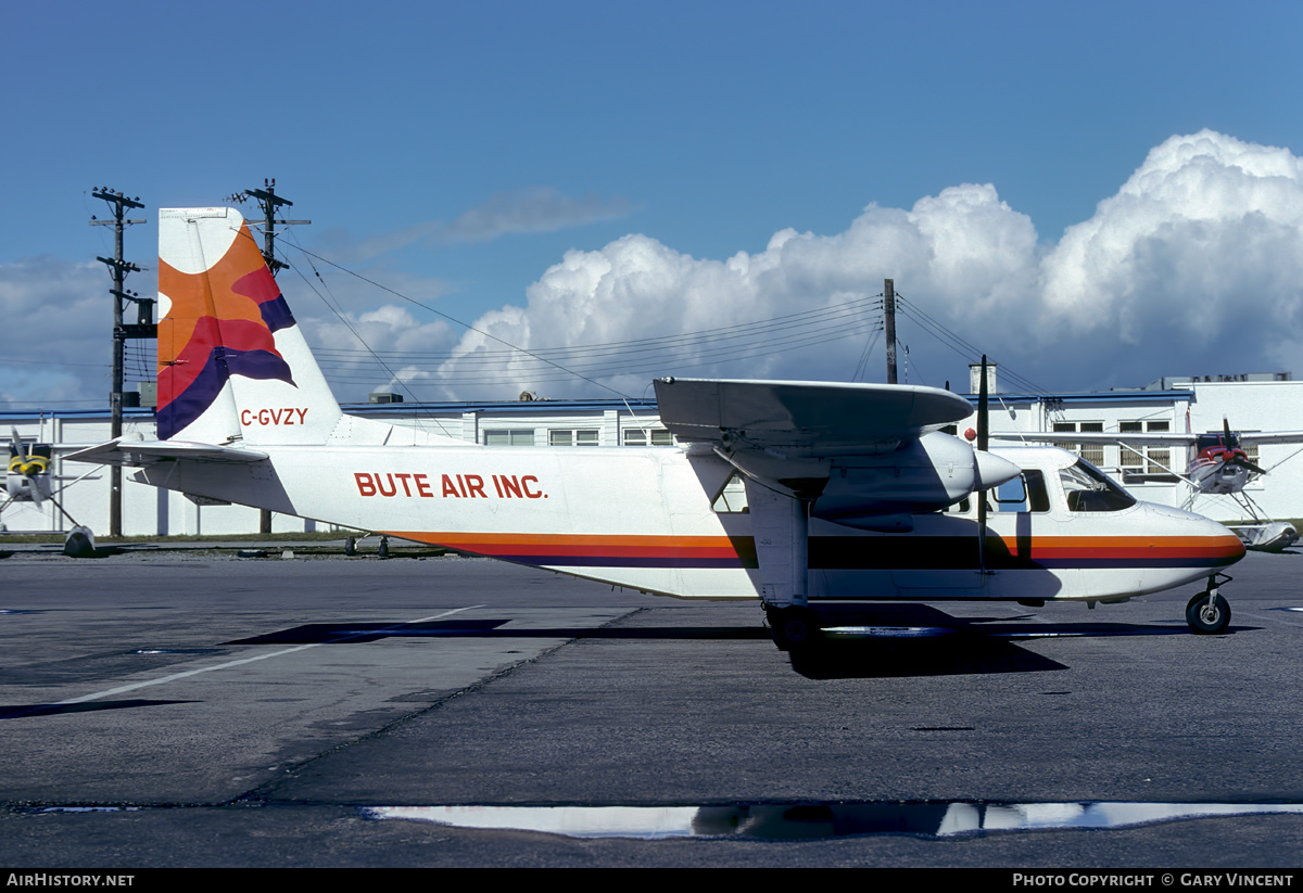 Aircraft Photo of C-GVZY | Britten-Norman BN-2A-21 Islander | Bute Air | AirHistory.net #609178