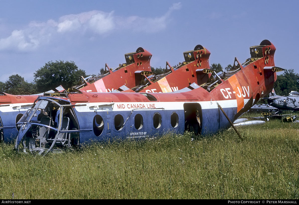 Aircraft Photo of CF-JJV | Piasecki H-21B Workhorse | Dominion Helicopters | AirHistory.net #609191