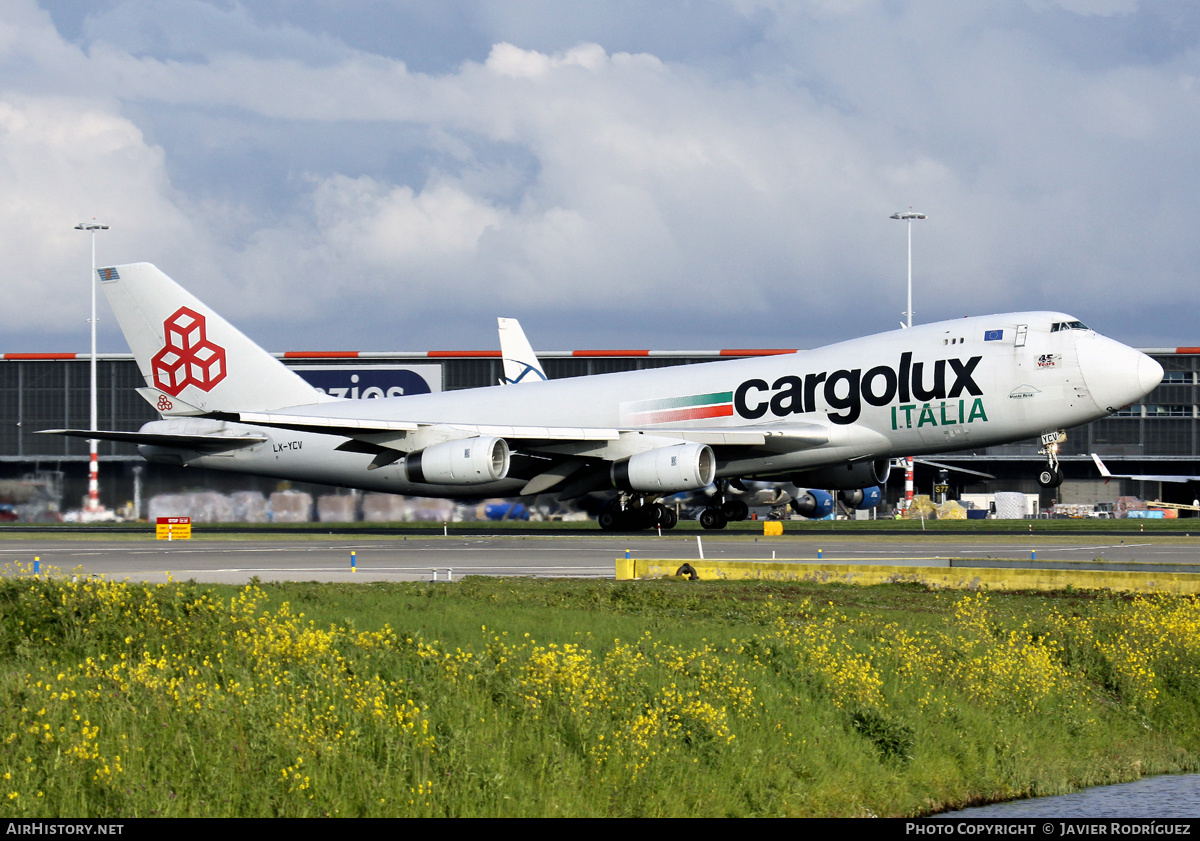 Aircraft Photo of LX-YCV | Boeing 747-4R7F/SCD | Cargolux Italia | AirHistory.net #609196