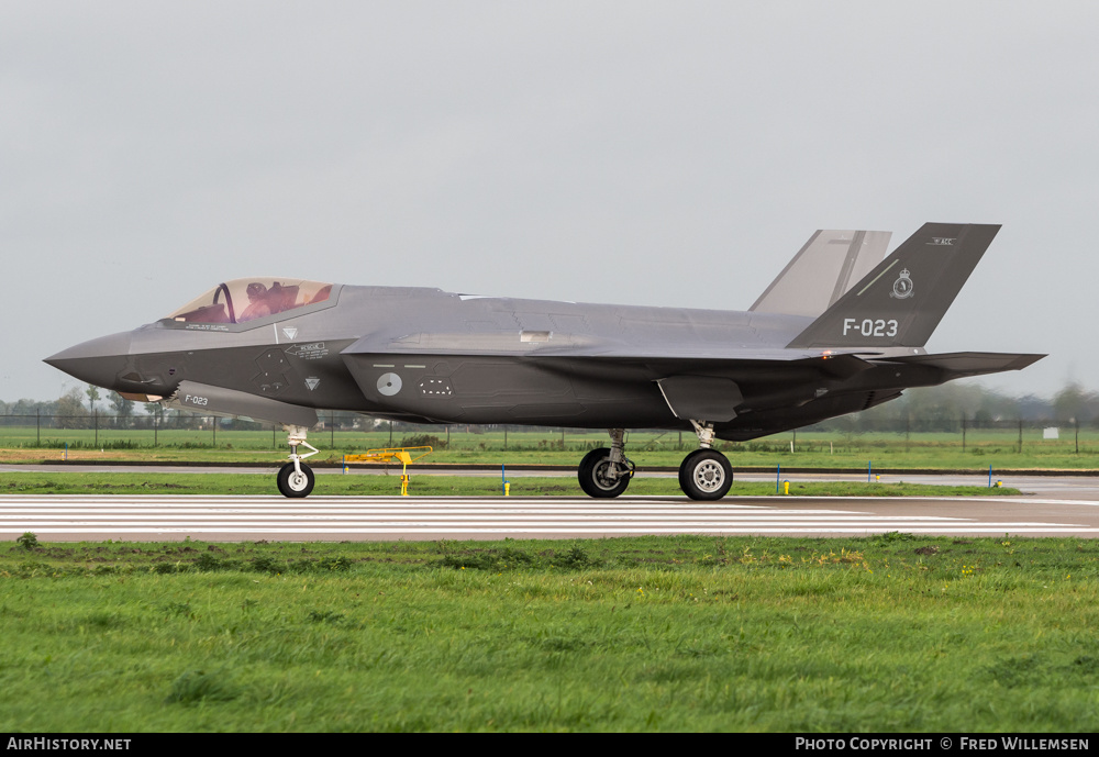 Aircraft Photo of F-023 | Lockheed Martin F-35A Lightning II | Netherlands - Air Force | AirHistory.net #609197