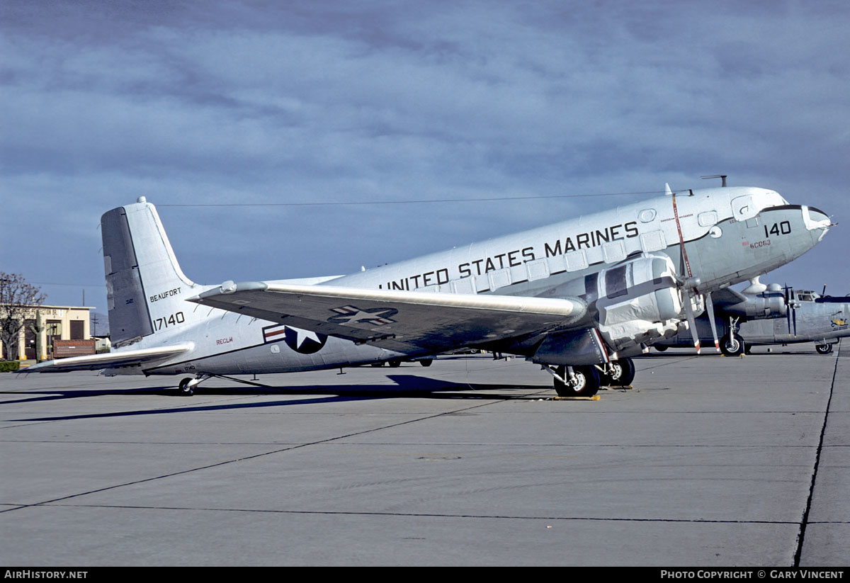 Aircraft Photo of 17140 | Douglas C-117D (DC-3S) | USA - Marines | AirHistory.net #609210