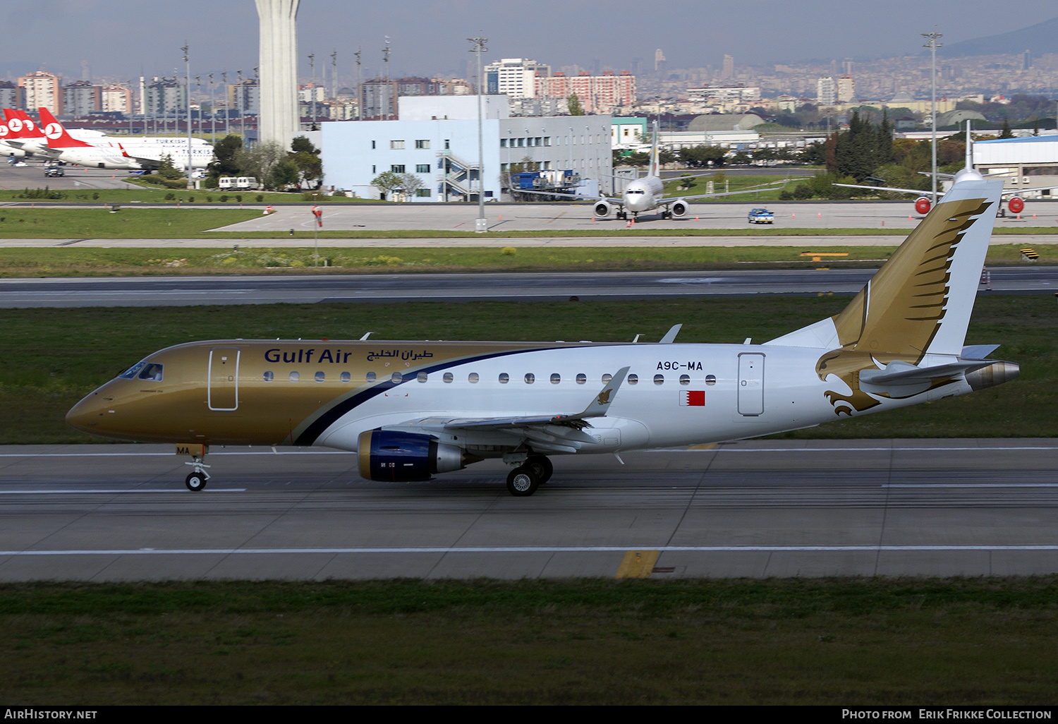 Aircraft Photo of A9C-MA | Embraer 170LR (ERJ-170-100LR) | Gulf Air | AirHistory.net #609221