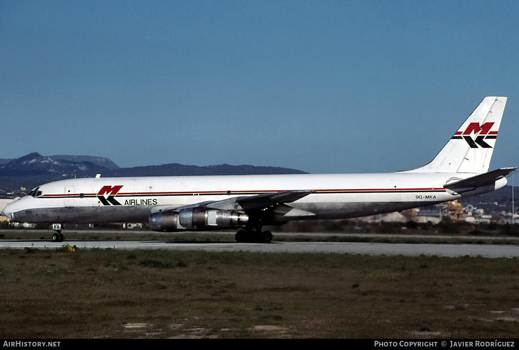 Aircraft Photo of 9G-MKA | Douglas DC-8-55(F) | MK Airlines | AirHistory.net #609235