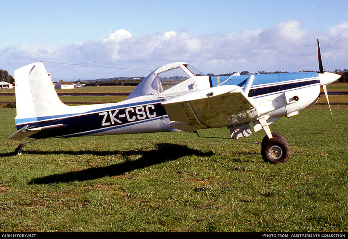 Aircraft Photo of ZK-CSC | Cessna A188 AgWagon 300 | AirHistory.net #609240