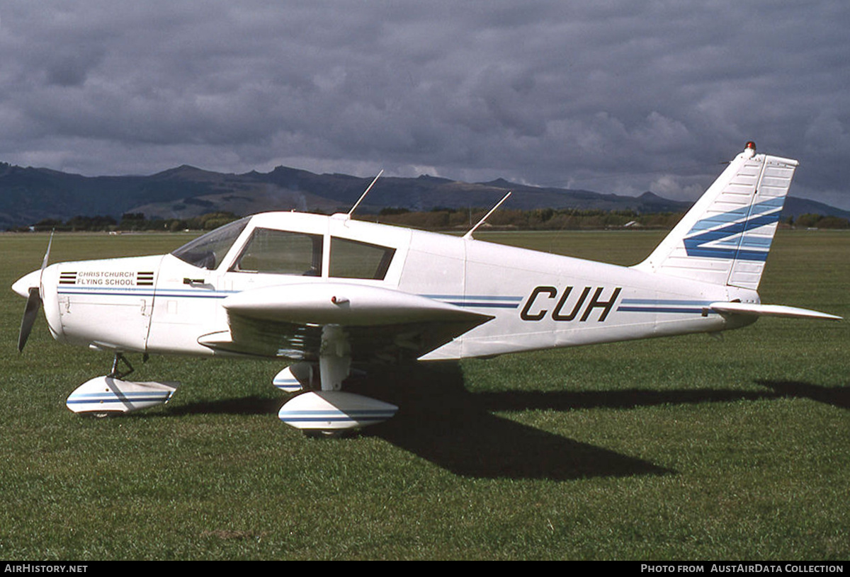 Aircraft Photo of ZK-CUH / CUH | Piper PA-28-140 Cherokee | Christchurch Flying School | AirHistory.net #609248
