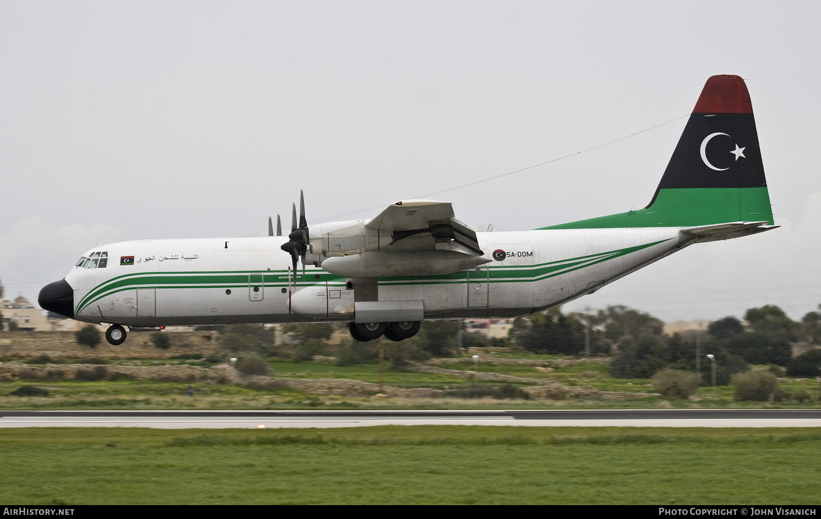 Aircraft Photo of 5A-DOM | Lockheed L-100-30 Hercules (382G) | Libyan Air Cargo | AirHistory.net #609253