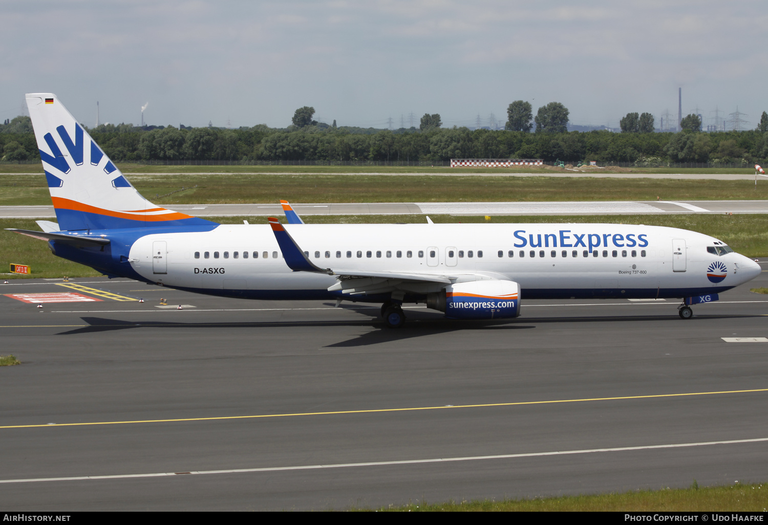 Aircraft Photo of D-ASXG | Boeing 737-8CX | SunExpress | AirHistory.net #609271