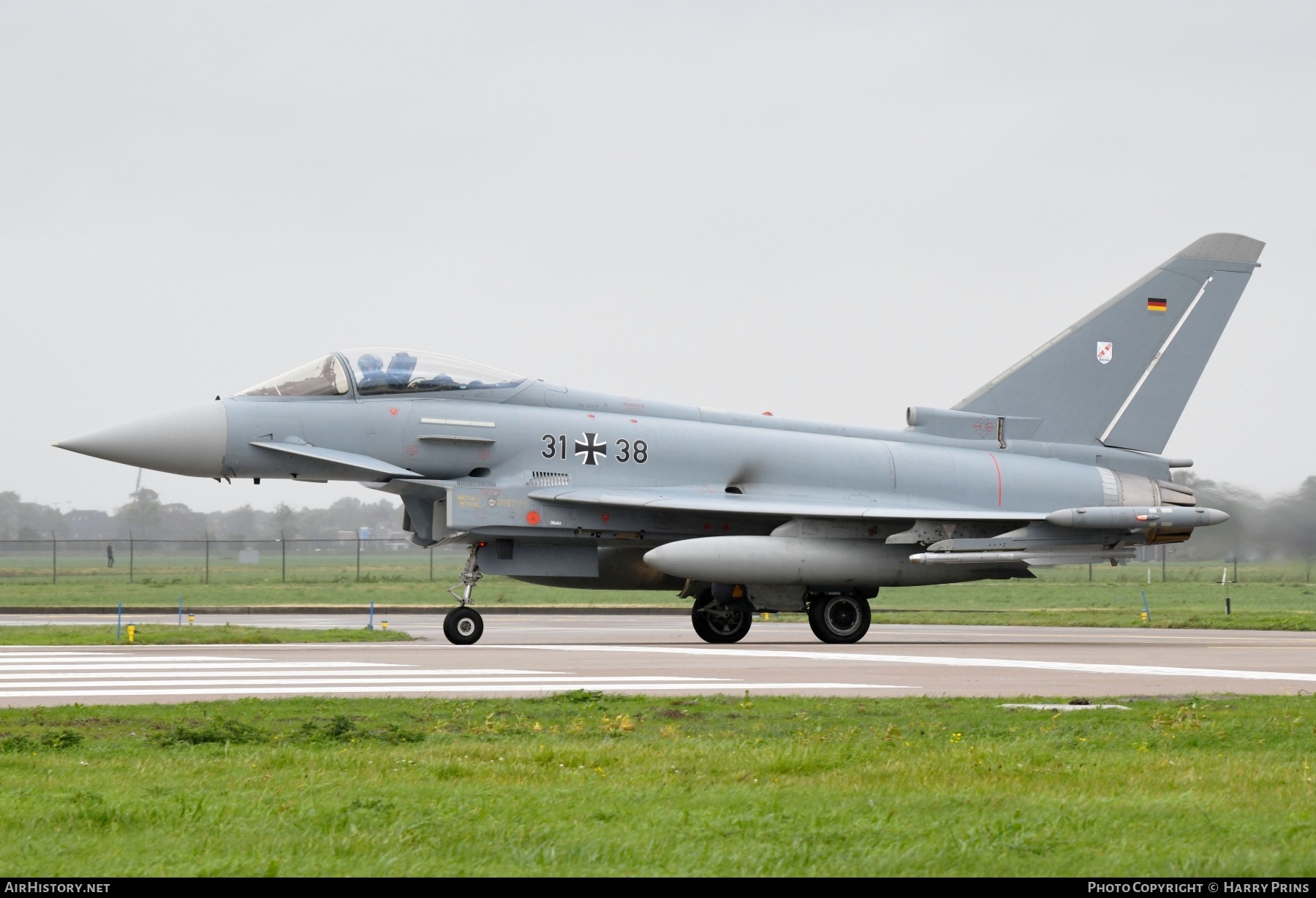 Aircraft Photo of 3138 | Eurofighter EF-2000 Typhoon | Germany - Air Force | AirHistory.net #609278