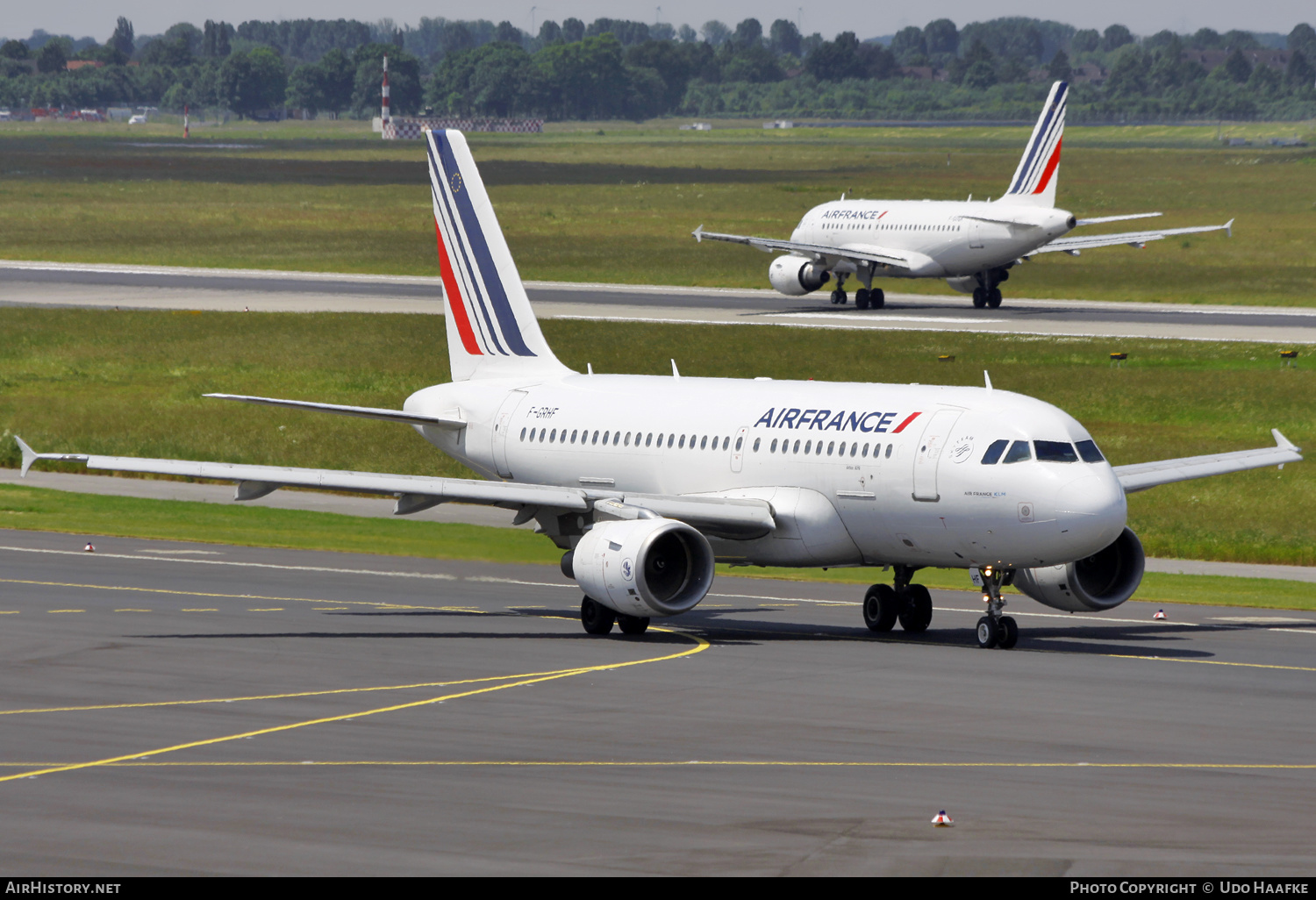 Aircraft Photo of F-GRHF | Airbus A319-111 | Air France | AirHistory.net #609284