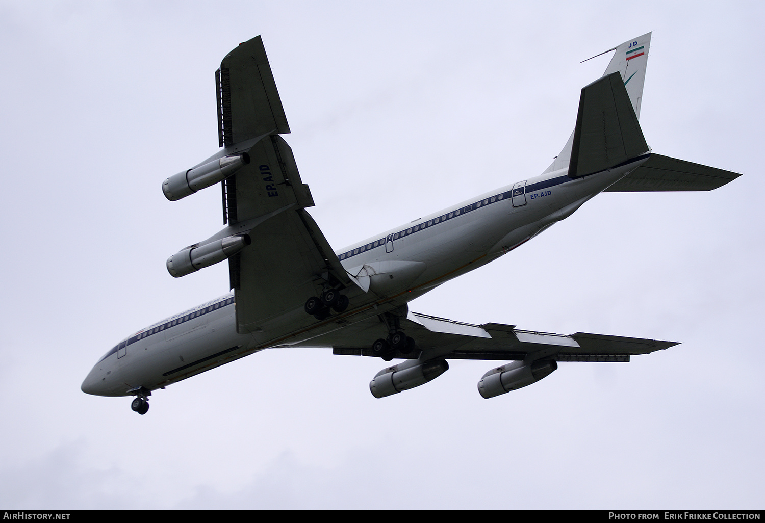 Aircraft Photo of EP-AJD | Boeing 707-3J9C | Islamic Republic of Iran | AirHistory.net #609290