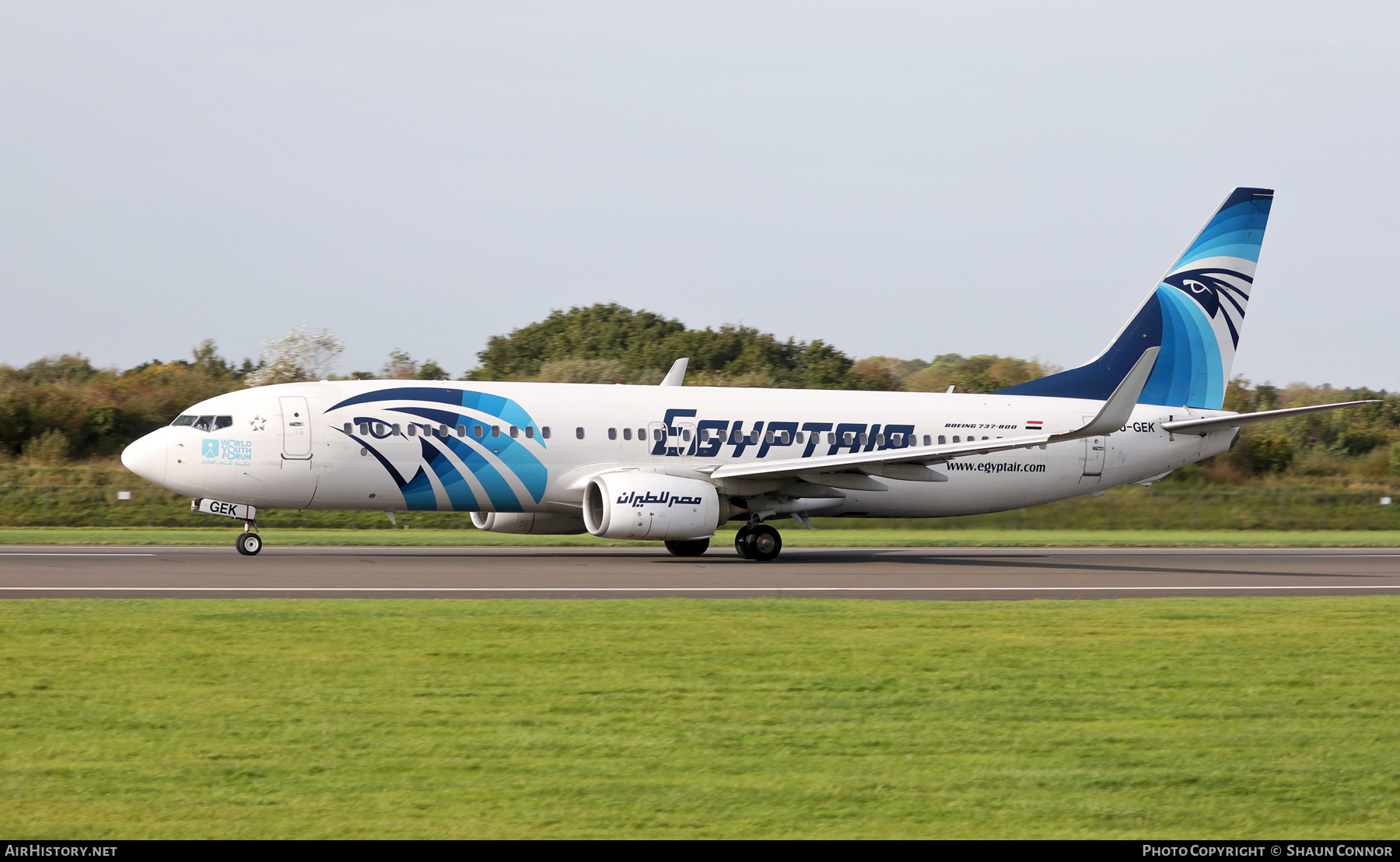 Aircraft Photo of SU-GEK | Boeing 737-800 | EgyptAir | AirHistory.net #609300