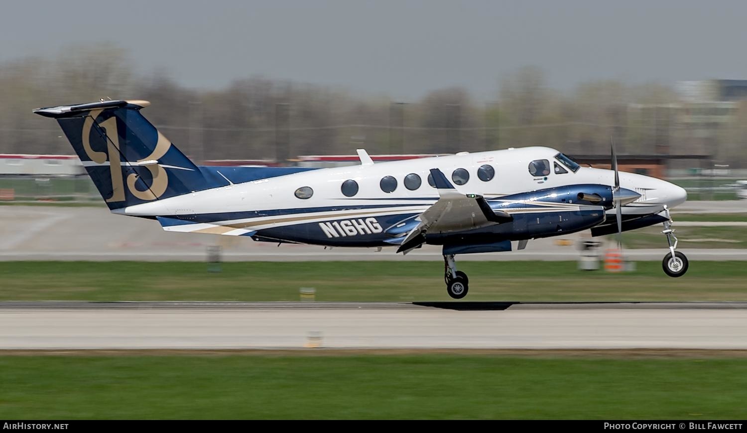 Aircraft Photo of N16HG | Beech B200 Super King Air | AirHistory.net #609303