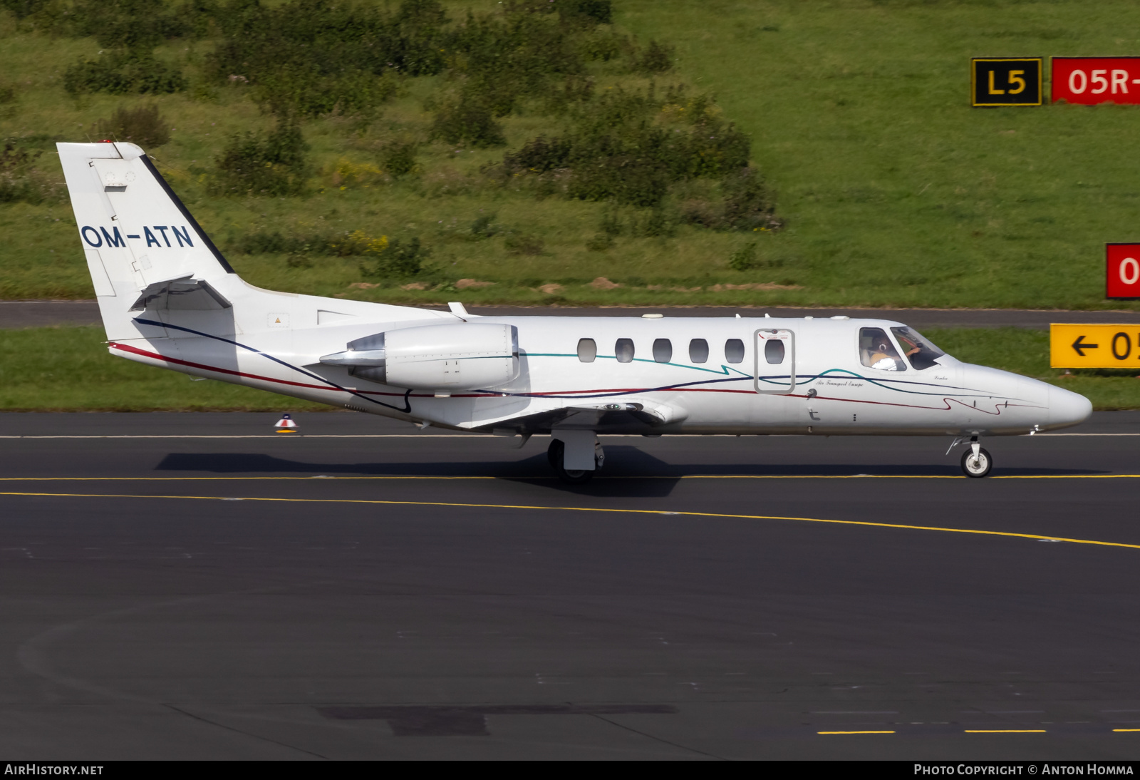 Aircraft Photo of OM-ATN | Cessna 550 Citation Bravo | Air Transport Europe | AirHistory.net #609308