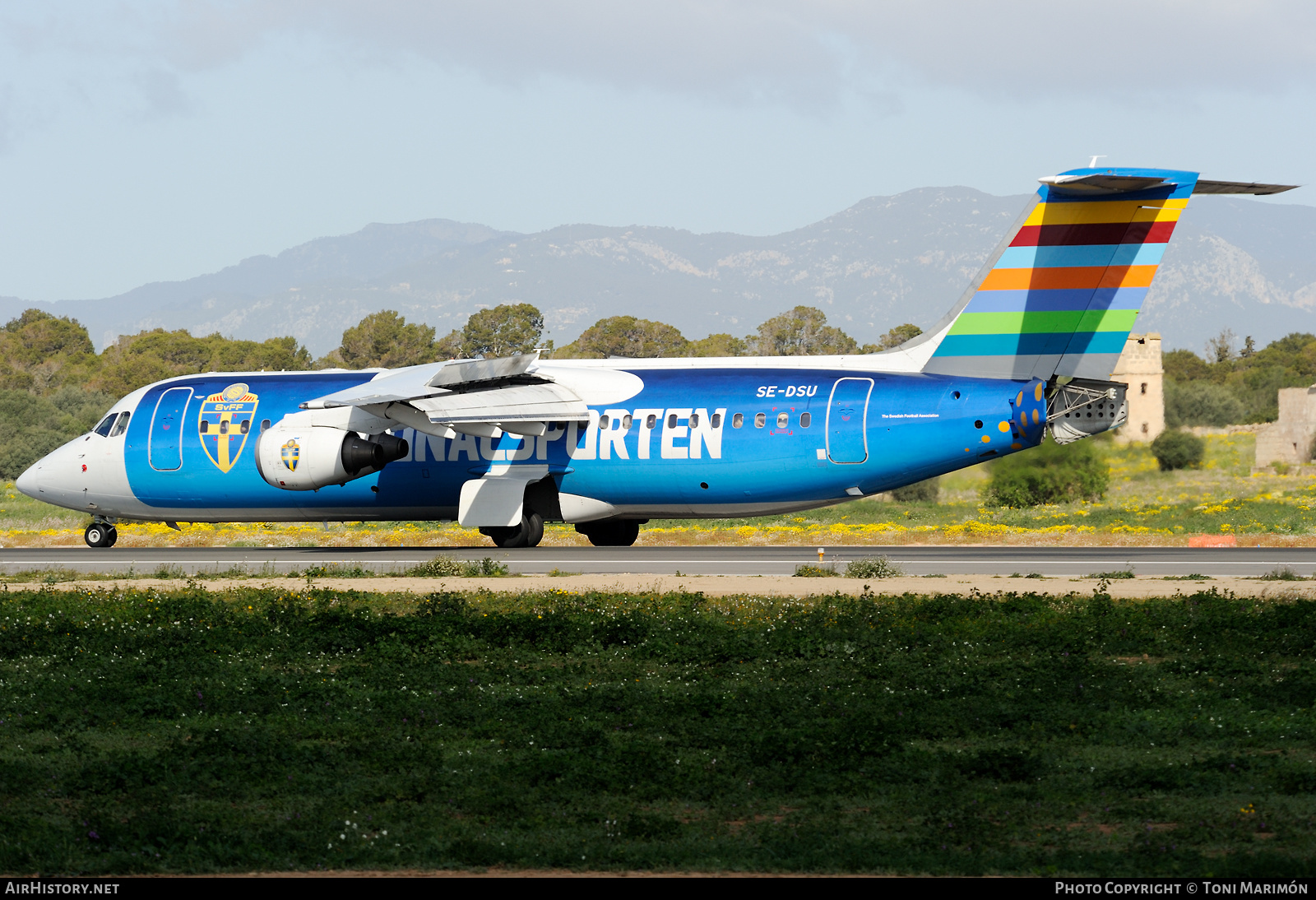 Aircraft Photo of SE-DSU | British Aerospace Avro 146-RJ100 | BRA - Braathens Regional Airlines | AirHistory.net #609322