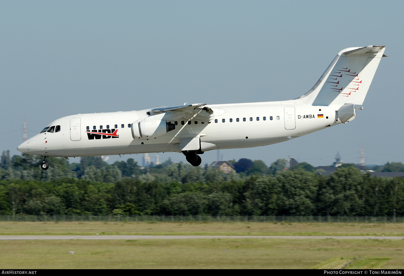 Aircraft Photo of D-AWBA | British Aerospace BAe-146-300 | WDL Aviation | AirHistory.net #609324